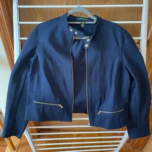 Ralph Lauren Navy Blue Coat